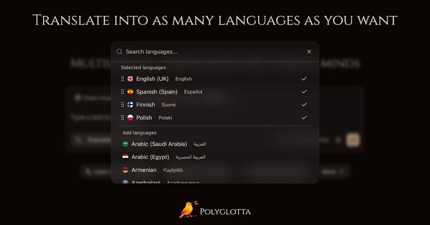 Polyglotta - Product Image 